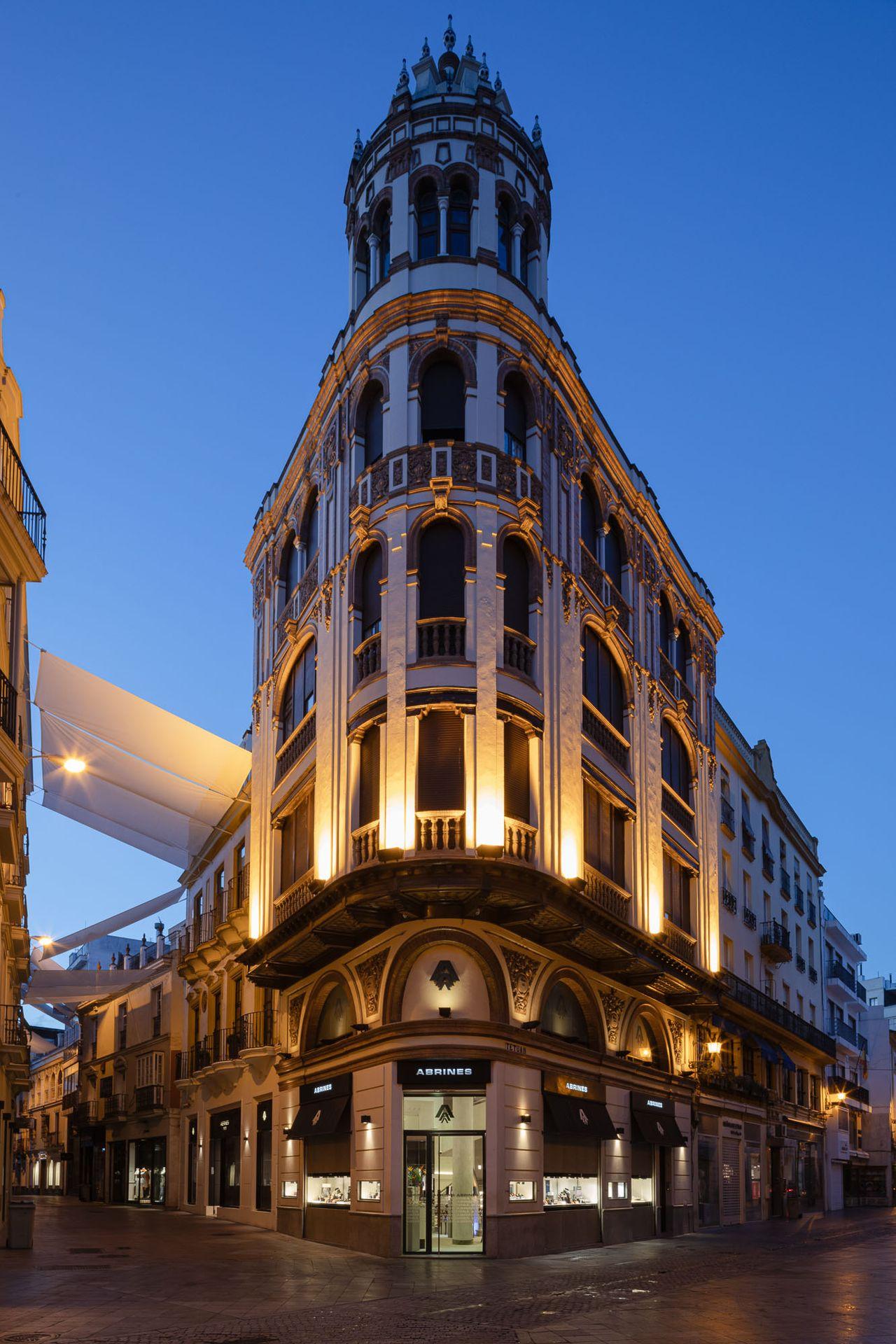 EDIFICIO ABRINES JOYERÍA ABRINES SEVILLA CENTRO CALLE TETUÁN 1