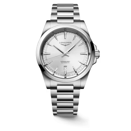 LONGINES · CONQUEST 2023 Reloj automático - 41 mm  L3.830.4.72.6 esf.plateada 12 indices