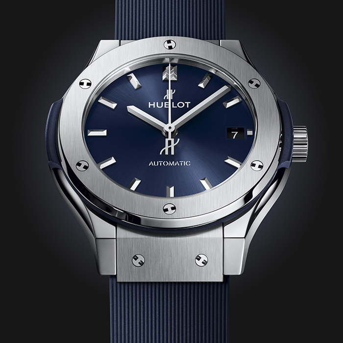 HUBLOT Classic Fusion Titanium Blue 38mm 565.NX.7170.RX