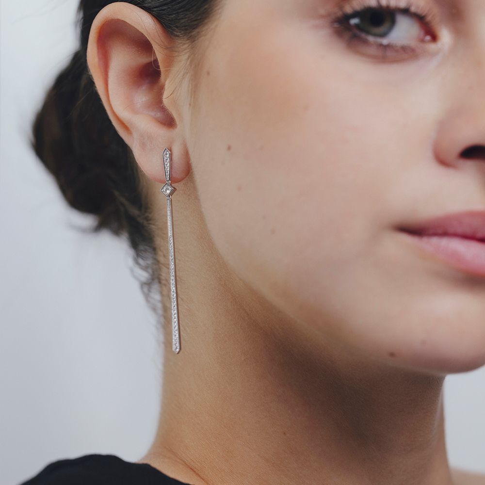 Pendientes LYDIA Brillantes OB