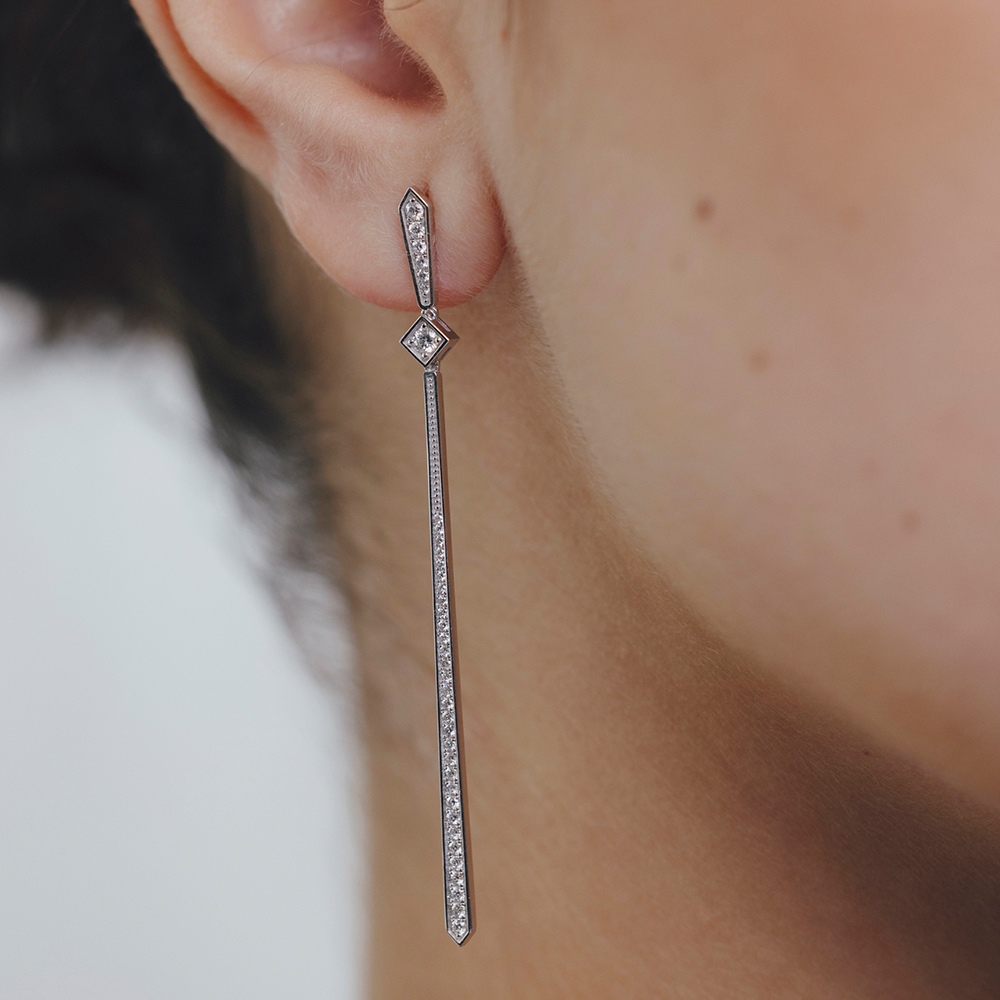 Pendientes LYDIA Brillantes OB