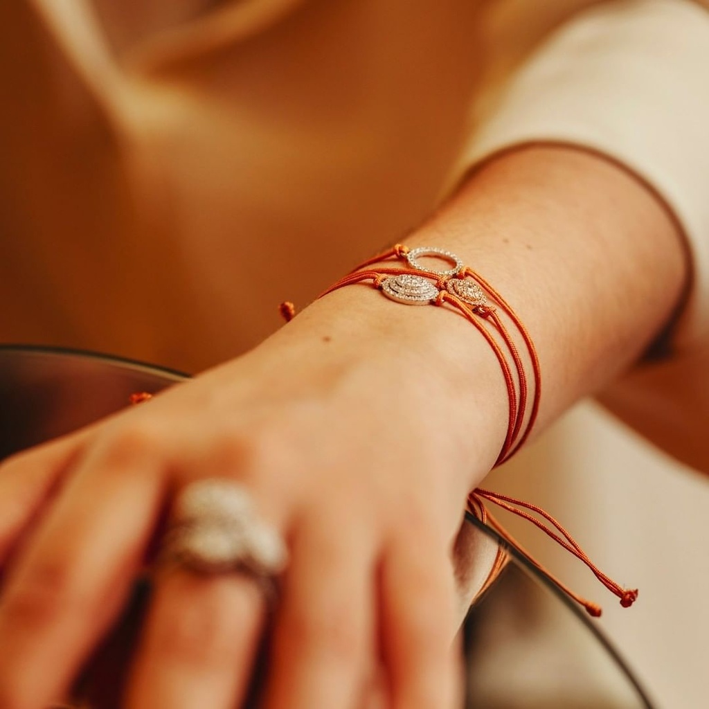 Pulsera ETERNITY Círculo PM brillantes OB