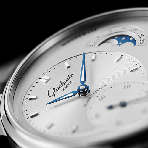 GLASHÜTTE ORIGINAL PanoMaticLunar Hebilla 40mm 1-90-02-42-32-01