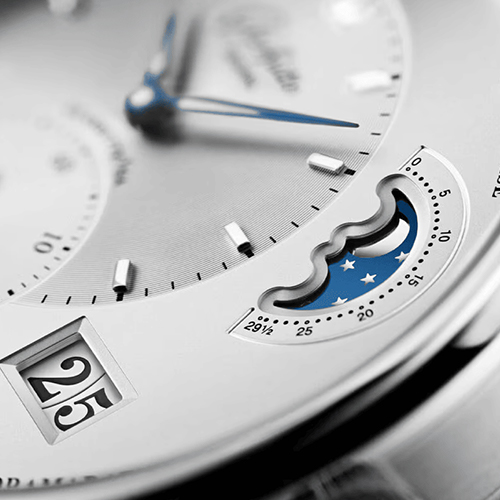 GLASHÜTTE ORIGINAL PanoMaticLunar Hebilla 40mm 1-90-02-42-32-01