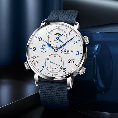 GLASHÜTTE ORIGINAL Senator Cosmopolite Automático 40mm 1-89-02-03-02-61