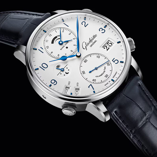 GLASHÜTTE ORIGINAL Senator Cosmopolite Automático 40mm 1-89-02-03-02-61