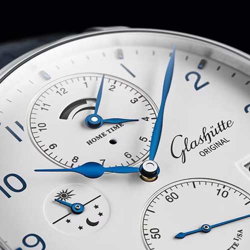 GLASHÜTTE ORIGINAL Senator Cosmopolite Automático 40mm 1-89-02-03-02-61