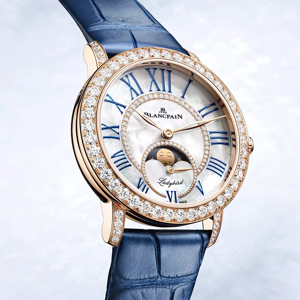 BLANCPAIN Ladybird Colors Phases de Lune 34,9mm 3662 2954 55B