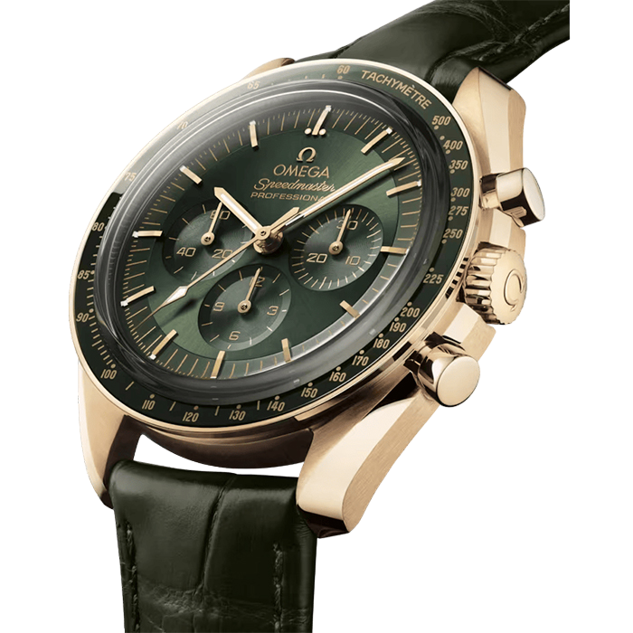 OMEGA Moonwatch Professional Co-Axial Master Chronometer Chronograph Moonshine™ Gold 42mm 310.63.42.50.10.001
