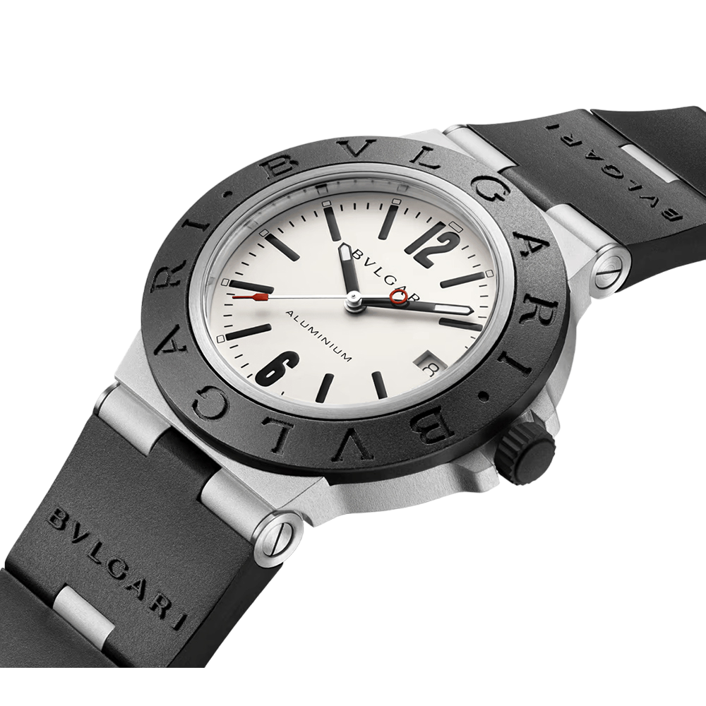 BVLGARI · ALUMINIUM Reloj automático - 40 mm dial grey

