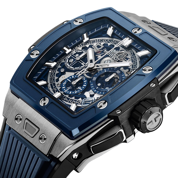 HUBLOT Spirit Of Big Bang Titanium Blue Ceramic 42mm 642.NL.7170.RX