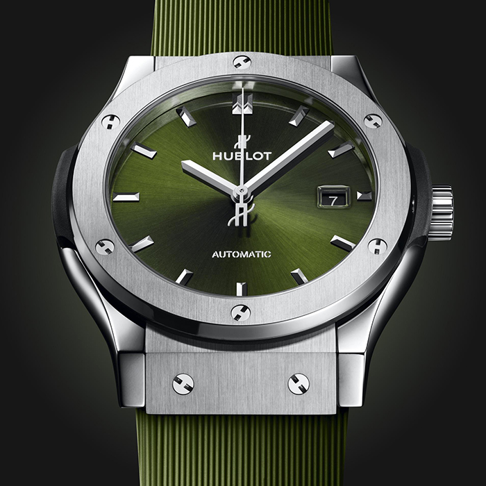 HUBLOT Classic Fusion Titanium Green 45mm 511.NX.8970.RX