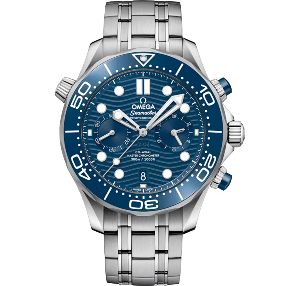 OMEGA Seamaster Diver 300M Co‑Axial Master Chronometer Chronograph 44mm 210.30.44.51.03.001