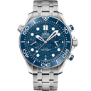 OMEGA Seamaster Diver 300M Co‑Axial Master Chronometer Chronograph 44mm 210.30.44.51.03.001