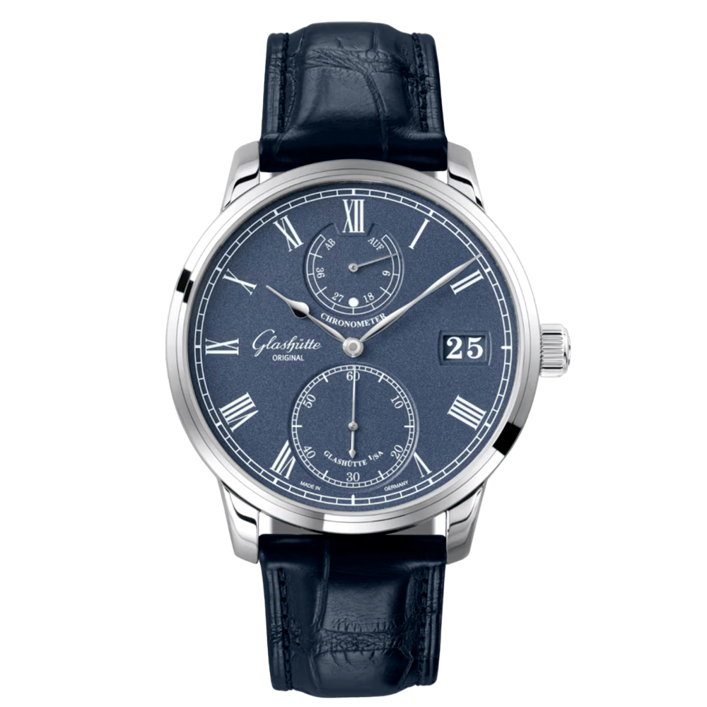 GLASHÜTTE ORIGINAL Senator Chronometer Desplegable 42mm Manual 1-58-01-05-34-30