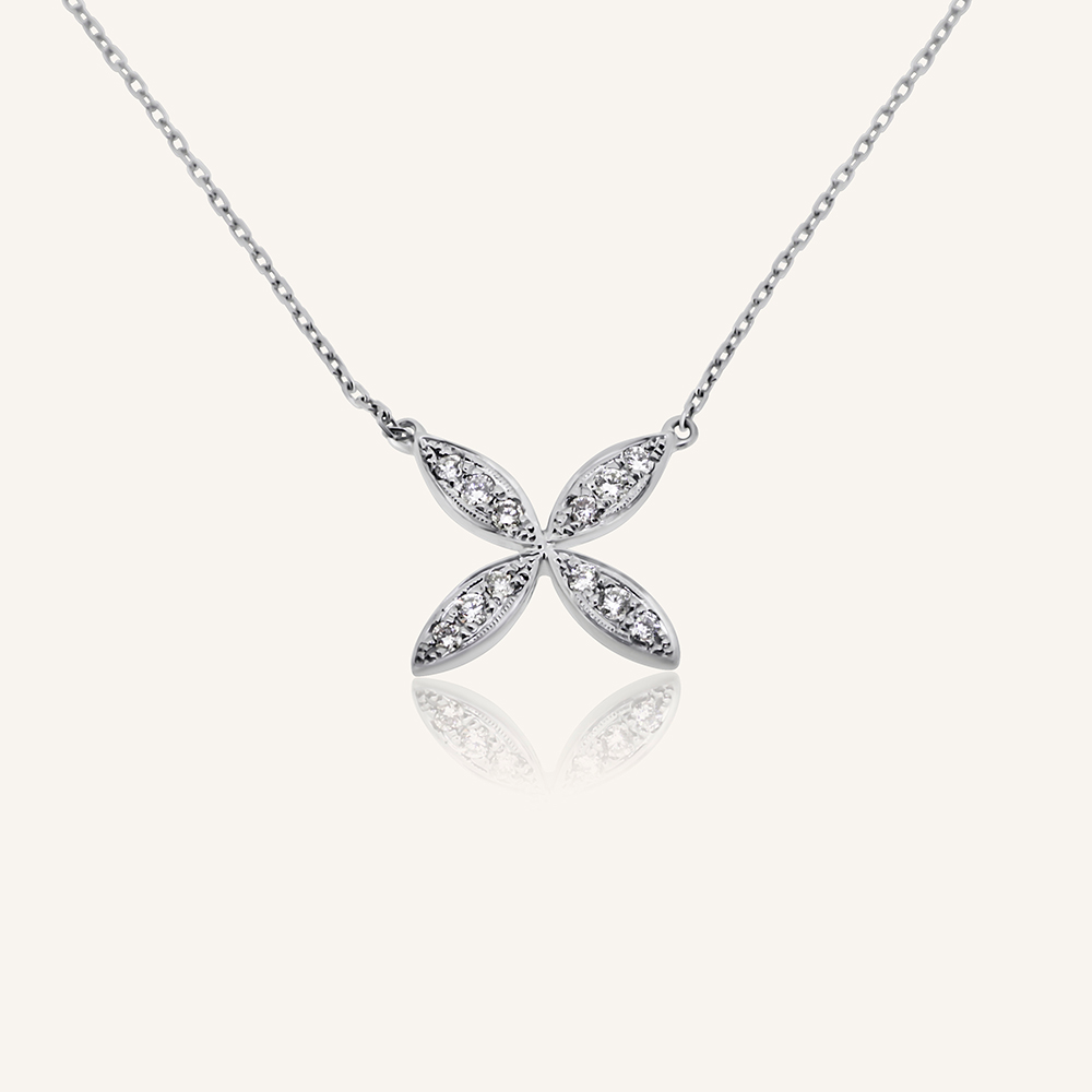 Gargantilla MARQUISE 4H brillantes GM OB