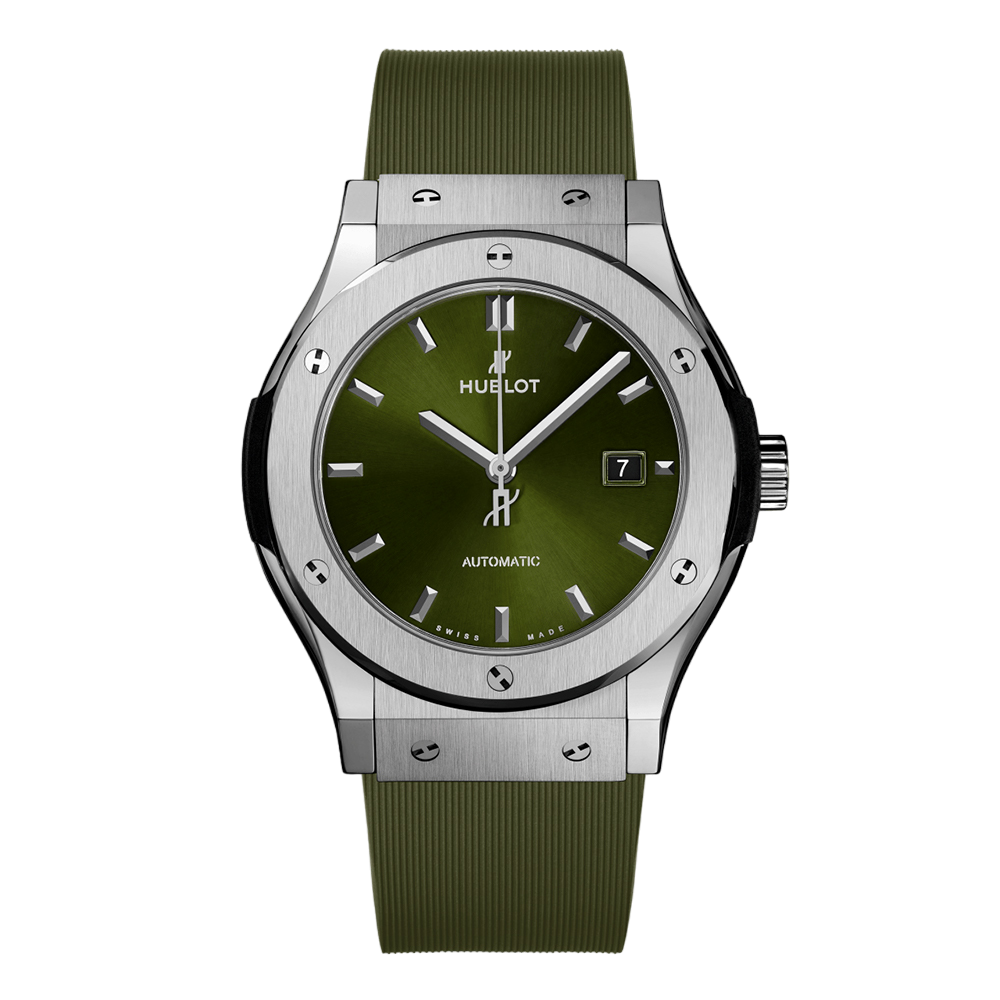 HUBLOT Classic Fusion Titanium Green 42mm 542.NX.8970.RX