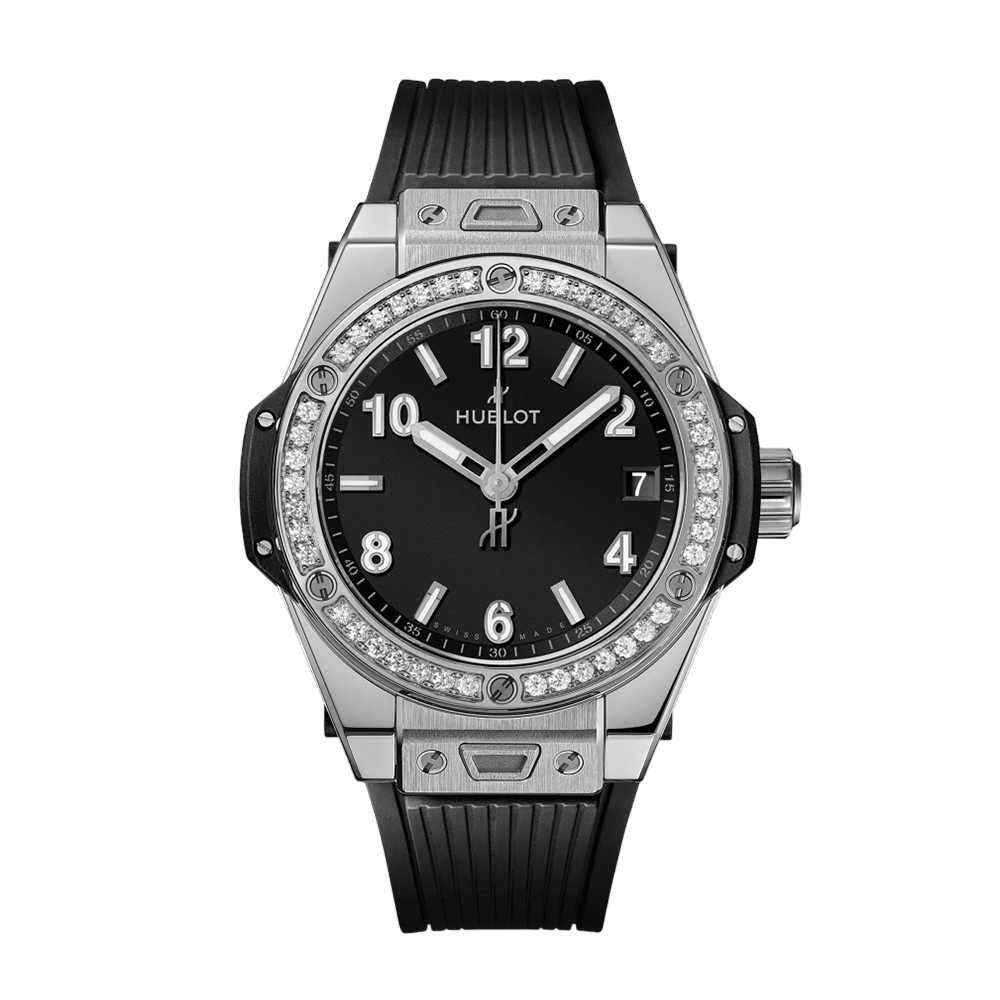 HUBLOT Big Bang One Click Steel Diamonds 39mm 465.SX.1170.RX.1204