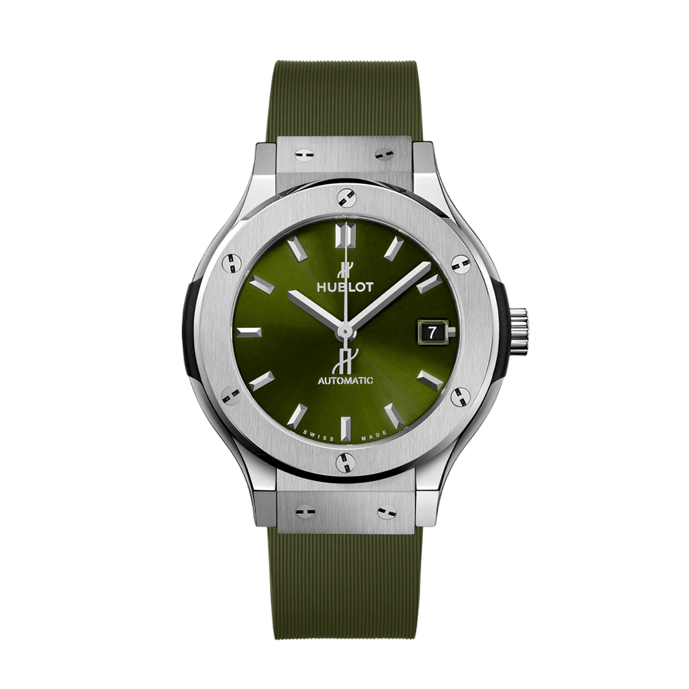 HUBLOT Classic Fusion Titanium Green 38 mm 565.NX.8970.RX