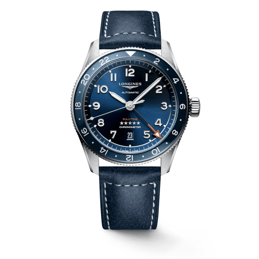 LONGINES Spirit Zulu Time 42mm Automático L38124932