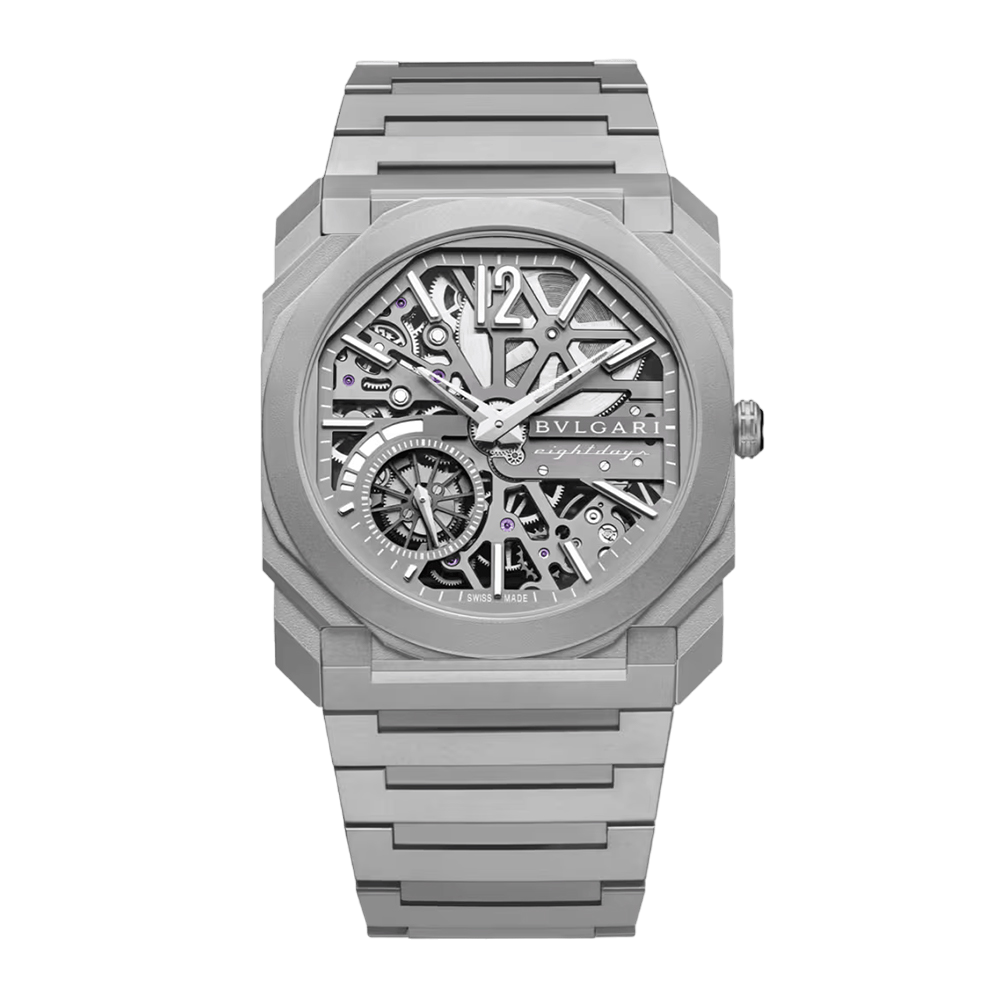 BVLGARI Octo Finissimo Skeleton 8 Days Titanio 40mm 103610