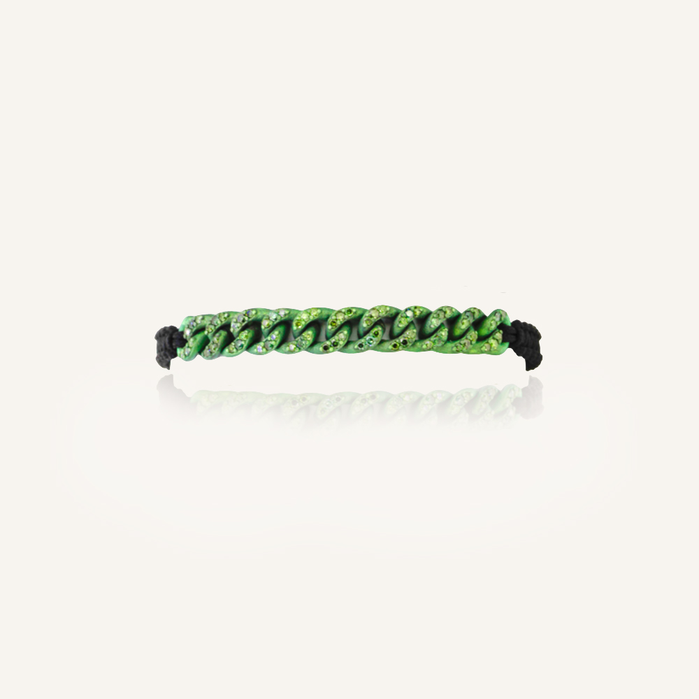 Pulsera TITANIO Green Green Diamonds