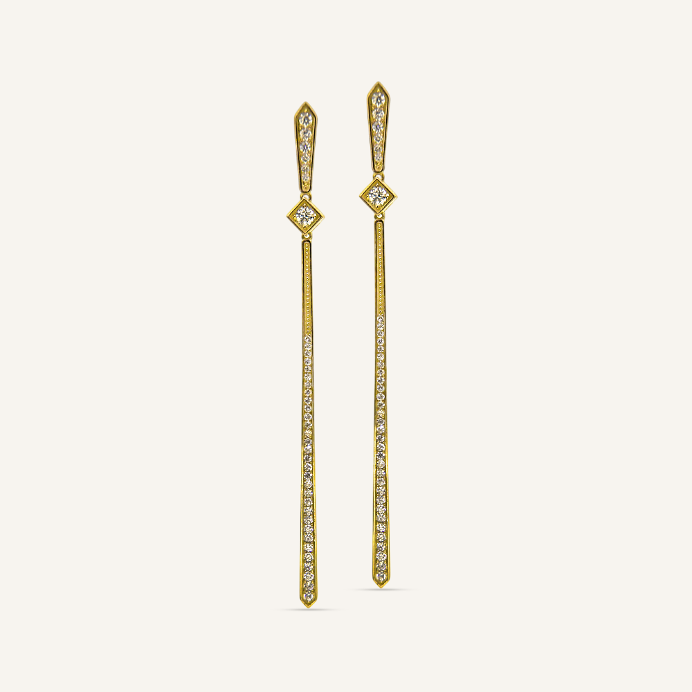 Pendientes LYDIA Brillantes OA