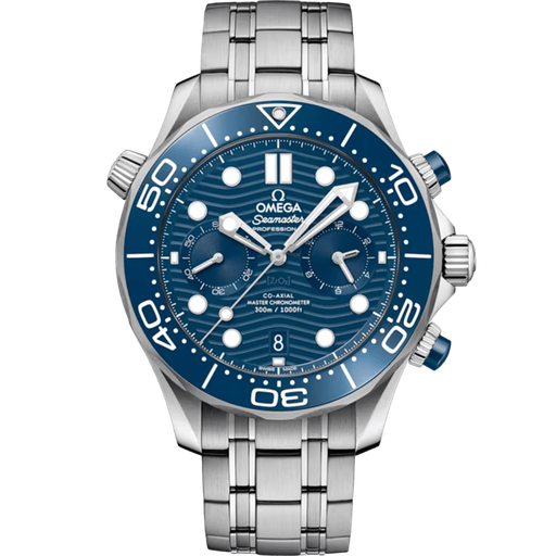 [21030445103001] OMEGA Seamaster Diver 300M Co‑Axial Master Chronometer Chronograph 44mm 210.30.44.51.03.001