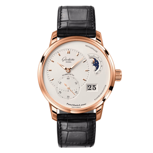 [W19002453561] GLASHÜTTE ORIGINAL PanoMaticLunar Desplegable 40mm Automático 1-90-02-45-35-61
