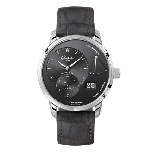 [W16501231262] GLASHÜTTE ORIGINAL PanoReserve Desplegable 40mm Manual 1-65-01-23-12-62