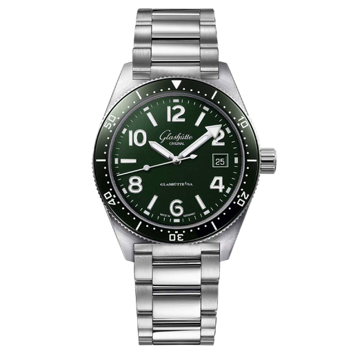 [W13911138370] GLASHÜTTE ORIGINAL SeaQ Desplegable 39,50mm Automático 1-39-11-13-83-70