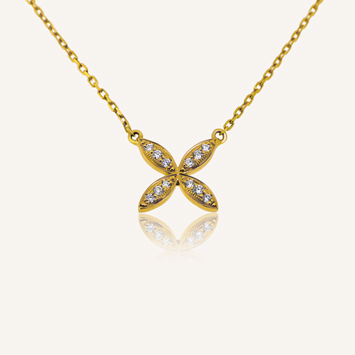 [106MARQ4HYG] Gargantilla MARQUISE 4H brillantes GM OA