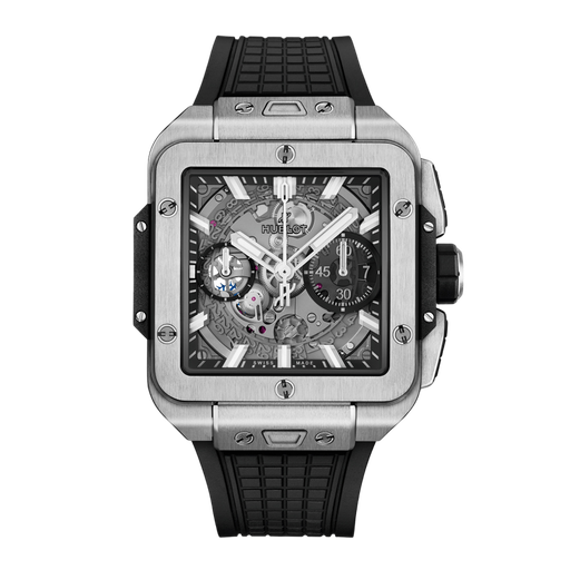 [821.NX.0170.RX] HUBLOT Square Bang Unico Titanium 42mm 821.NX.0170.RX