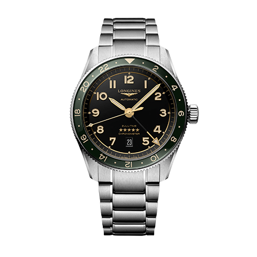 [L38124636] LONGINES Spirit Zulu Time 42mm Automático L38124636