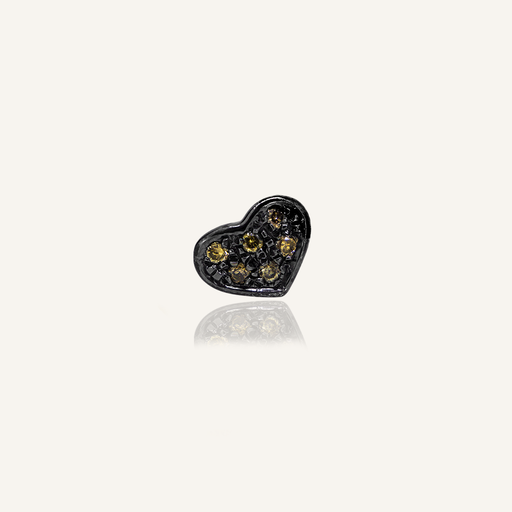 [PCNGCORBRWYG] PIERCING MUST Corazón brillantes brown OA