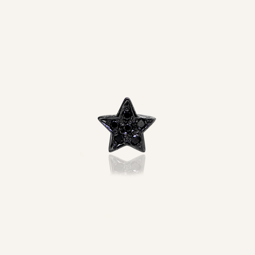 [PCNGESTBLKYG] PIERCING MUST Estrella brillantes black OA