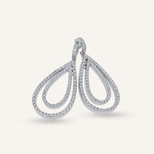 [PENDATPR2/3BRWG] Pendientes ATENEA pera 2/3 brillantes OB