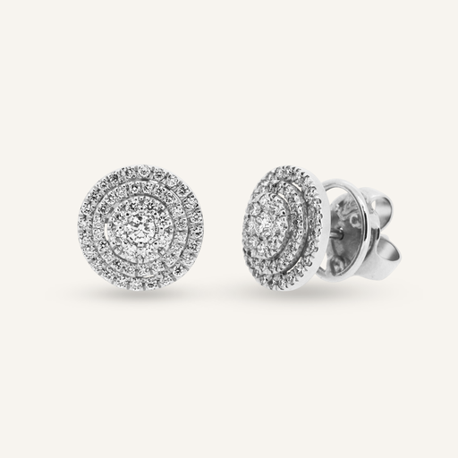 [108S8904WG] Pendientes ETERNITY GM brillantes OB