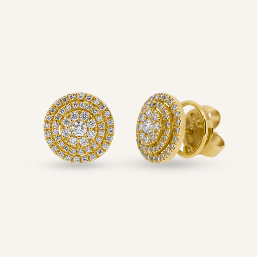 [108S8905RG] Pendientes ETERNITY GM brillantes OR