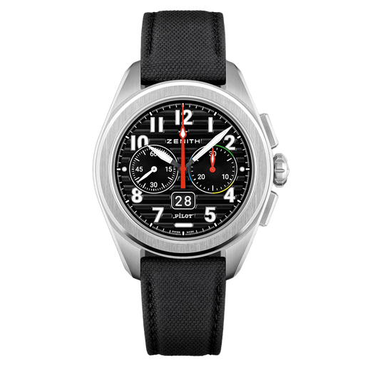 [03.4000.3652/21.I001] ZENITH Pilot Big Date Flyback 42mm 03.4000.3652/21.I001