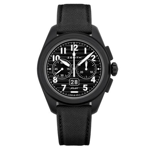 [49.4000.3652/21.I001] ZENITH Pilot Big Date Flyback 42mm 49.4000.3652/21.I001